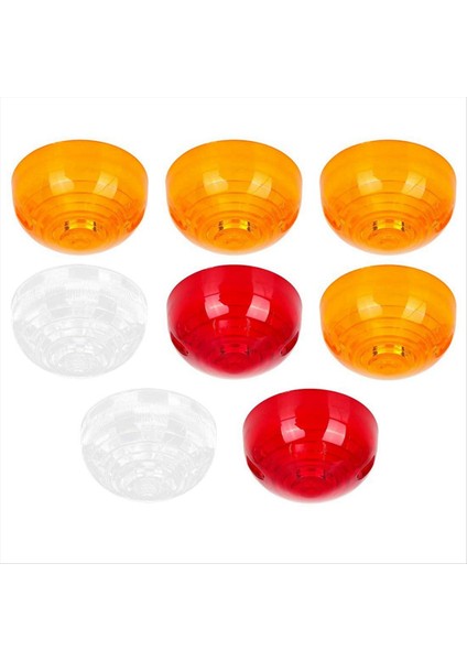 Land Rover Serisi 3 Defender 90 110 Araç Göstergesi Yan Tail Işık Lambası Lens Kiti 589285 RTC210 589284 (Yurt Dışından)