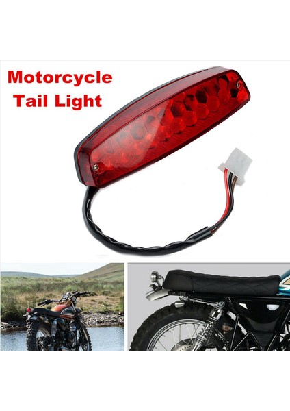 2x Atv 12V 3 Tel Fren Durdur Işık Lisansı Atv Off Road Motosiklet Sinyal Lambası Aksesuarları Araba Işıkları (Yurt Dışından) modelleri