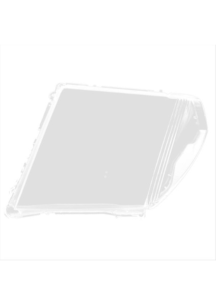 Araba Sol Far Kabuk Lambası Gölgesi Şeffaf Lens Kapak Nissan Navara D40 2005-2015 Için Far Kapağı (Yurt Dışından)