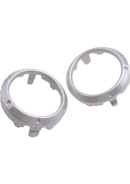 2pcs Gümüş Ön Sis Lambası Kapak Çerçevesi Çerçeve Yüzüğü Toyota Highlander Için Uygun 2004 2005 2006 2007 (Yurt Dışından) fiyatları