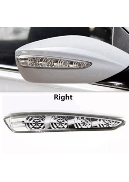 8x Araç Dış Dikiz Aynası LED Turn Sinyal Işık Lambası Lh Rh Hyundai Sonata I45 2009-2014 87613-3S000 87623-3S000 (Yurt Dışından) fırsatları