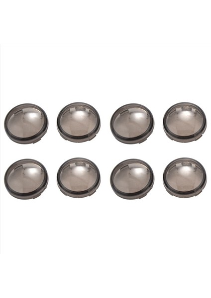 Dönüş Sinyali Işığı Göstergesi Lens Kapağı Için 8pcs Harley Sportster 1200 Touring Dyna Softail Fatboy Electra Yolu K Çayı (Yurt Dışından)