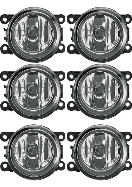 3 Çift Ön Tampon Sis Lambaları Ford Focus Suzuki Için H11 ile Yeni Alto Renault Peugeot Citroen Anti-Bez Lens (Yurt Dışından)