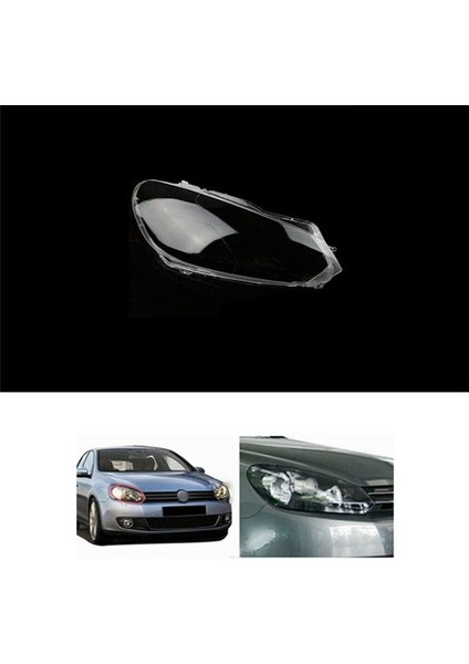 Araba Sol Far Kapağı Kafası Işık Lambası Gölge Şeffaf Abajur Lamba Kabuğu Toz Kapağı Vw Golf Için 6 Mk6 2010-2014 (Yurt Dışından) fiyatları