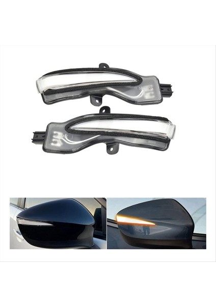 Araba Dinamik Dönüş Sinyal LED Dikiz Görüntüleme Aynası Göstergesi Mazda Cx-3 Cx-4 Cx5 Key 2016-2018 A (Yurt Dışından) fiyatları