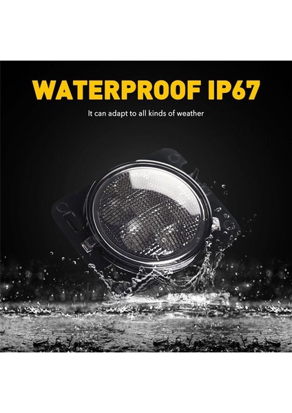 LED Turn Sinyal Tekerlek Başlığı Işık Ön Tampon Foğuk Jeep Wrangler Için Fender Yan Işık (Yurt Dışından) fırsatları