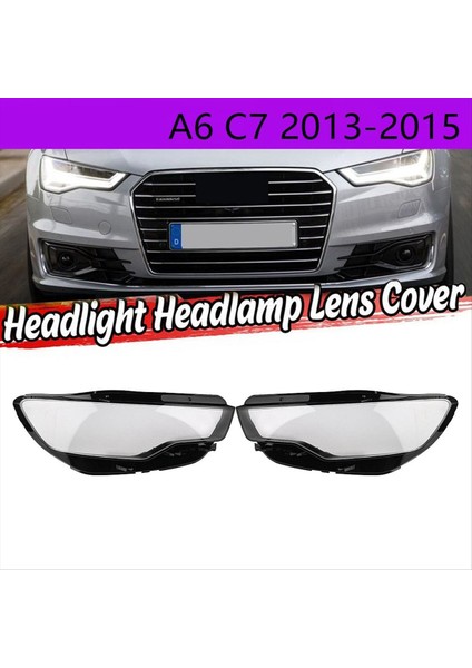 Audi A6 C7 2013-2015 Far Kabuğu Için Araba Sağ Ön Far Şeffaf Lens Kapak Far Maskesi (Yurt Dışından) modelleri