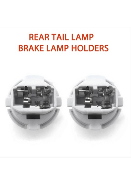 10PCS Araba T20 Soket Fren Kuyruk Lambası Arka Işık Soket Tutucu Honda Acura Accord Civic T20W 33515-S50-003 (Yurt Dışından) fırsatları