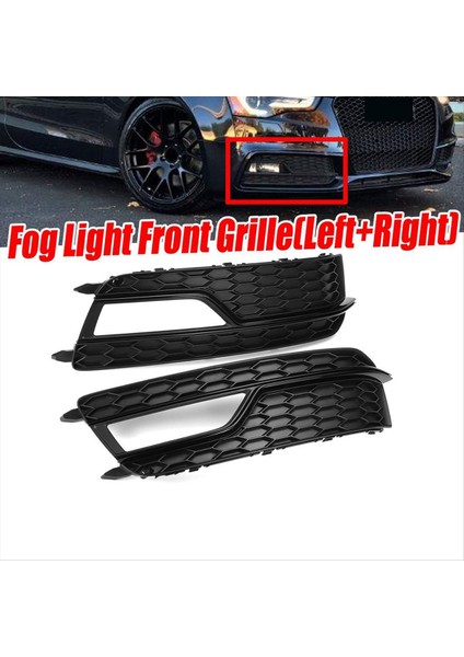 Audi A5 S-Line S5 2013-2016 8T0807681K Ön Tampon Sis Lambası Izgara Kapağı (Yurt Dışından) fiyatları