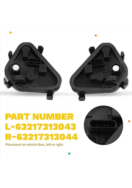 Kuyruk Lambası Soketi Sol Sağ+Bmw 320I 328D 328I 335I 2012-2015 63217313043 63217313044 (Yurt Dışından) indirimleri