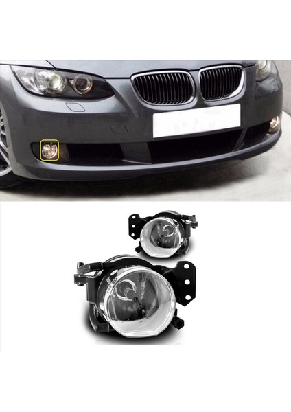 Bmw 3 5 6 Serisi E60 E61 E90 E91 E63 E64 X3 E83 Ön Tampon Sis Lambası 63176910791631910792 (Yurt Dışından) fırsatları