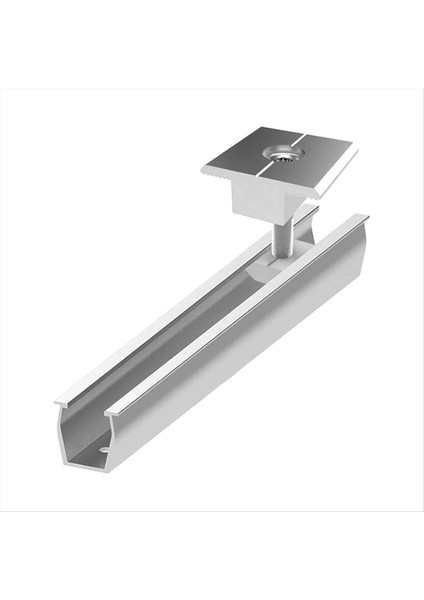 Güneş Paneli Montaj Braket Raylar Kelepçe Sabitleme Modülü Montaj Pv Güneş Güç Seyizleri Trapezoidal Çatı 35MM (Yurt Dışından) modelleri