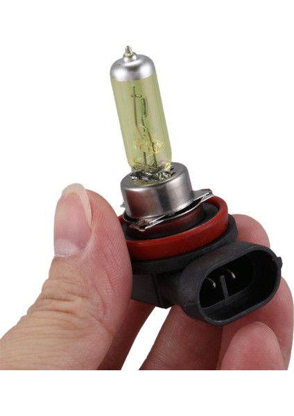 12 Pcs Dc 12V 55W H11 3000K Süper Sarı Araba Sisli Fok Lampa Lamba (Yurt Dışından)