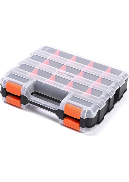 Darbe Dirençli Polimer ve Çıkarılabilir Plastik Bölücüler Depolama ve Taşıma ile 34 Bölmeli Çift Taraflı Organizatör (Yurt Dışından)