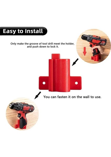 Milwaukee M12 Pil Aracı Makine Depolama Sahibi Montaj Askı Raf Rafı Elektrikli Tarım Matkap Elektrikli Elde (Yurt Dışından) modelleri