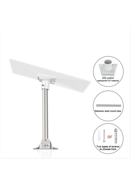 Starlink Için 1set Gen3 Çatı Duvarı Montaj Duvar Takılı Bağlantı Çubuk Montajı Çatı Adaptör Tutucu Metaller Konnektörü (A) (Yurt Dışından) fırsatları