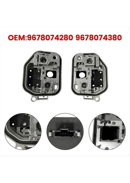 Sağ Arka Arka Lamba Devre Tahtası Tabanı 9678074380 Peugeot 2008 (A94) 2013-2019 Fren Kuyruk Lambası Tutucu Tahtası Ampul Yok (Yurt Dışından) indirimleri