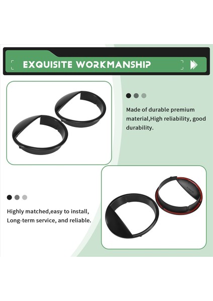 Kızgın Gözler Far Çerçeveleri Kapak Jeep Wrangler Tj 1997-2006 Angry Bird Head Lights Çerçeve Lambası Kapağı (Yurt Dışından) modelleri