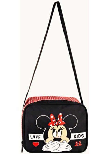Minnie 3’lü Set Ilkokul Çantası (Çanta + Termal Beslenme + Kalemlik) 40 cm Yükseklik