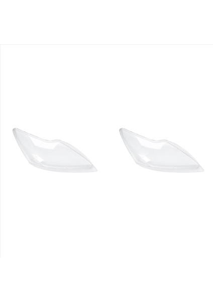 Ford Focus Için 2x 2009-2011 Ön Farlar Kapak Kabuğu Şeffaf Lens Ahbajı (Yurt Dışından)