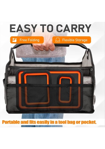 Manyetik Parça Tepsi Seti Cıvatalar Vidalar Somunlar Mekanik Takım Için 3 Farklı Boyut Katlanabilir Silikon Manyetik Takım Tepsileri (Yurt Dışından) fırsatları