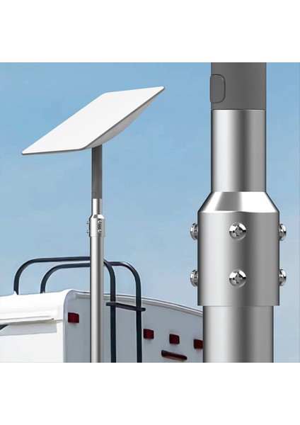 Starlink Borusu Adaptörü Montajı Için Starlink V2 Tabağı Için Mast Reducer Eklemi 2 0 Inç Boru Adaptörü Tv Direği Için (Yurt Dışından) fırsatları