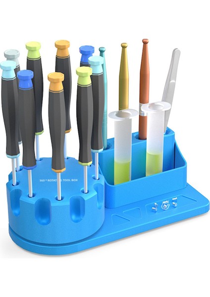 Cep Telefonu Onarım Tornavida Depolama Rafı Dönen Parçalar Kutusu Manyetik Araç Kutusu 360 Derek Dönen Depolama Rafı (Yurt Dışından) fiyatları