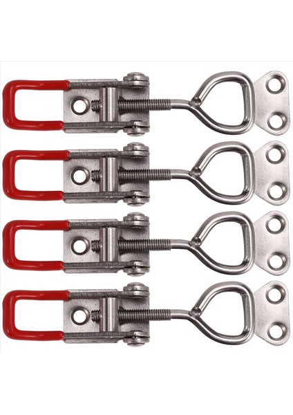 4pcs Ayarlanabilir Araç Kutusu Kılıfı Metal Geçiş Mandal Catch Catch Tecle Hızlı Bırakma Kelepçesi Slip Anti-Slip Push Çekme Kelepçe Araçları (Yurt Dışından) fiyatları