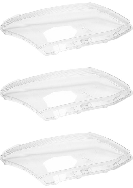 3x Isuzu D-Max Dmax 2012-2016 Far Lens Kapak Kafa Işık Lambası Şeffaf Lablaj Kabuk Cam Lh (Yurt Dışından)