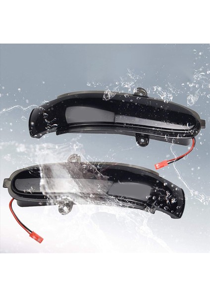 4x Dinamik LED Dikiz Yan Ayna Yanıp Söner Göstergesi Benz C W203 T-Modell CL203 Için Işık Dönüş Sinyal Lambası Füme (Yurt Dışından) fırsatları