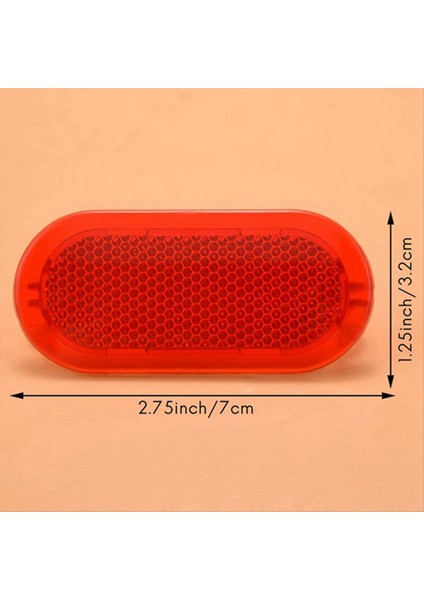 10PCS Kırmızı Iç Kapı Paneli Uyarı Işık Kapağı Yansıtıcı Için Polo Böceği Için Caddy Touran 6Q0947419 (Yurt Dışından) fırsatları