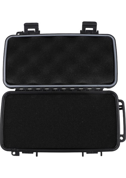 Siyah Sert Kabuk Abs Taşıma Araç Kutusu Şok Geçirmez Taşınabilir Araç Kutusu Güvenli Araçlar Güvenlik Alet Alet Depolama Çantası (Yurt Dışından)