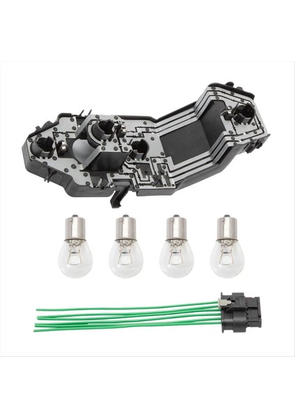 63217361305 Arka Lamba Ampul Tutucu + Soket Tel Kablo Demeti + 4pcs Ampul Bmw Mini Cooper F55 F56 F57 Arka Lamba (Yurt Dışından)