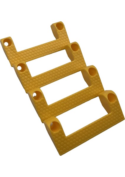 Garaj Organizasyon Araç Tutucu Için Beydire Tahmin Tutucu Takım Depolama Merdivende Güç Aleti Çalışma Tezgahı 4 Pcs Sarı (Yurt Dışından)