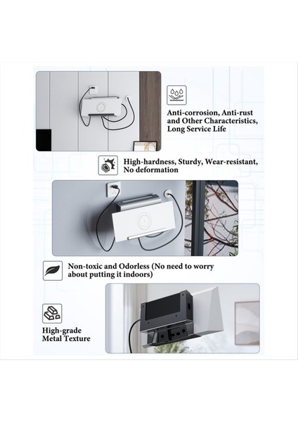 Starlink Gen 3 Yönlendirici Montajı Için Mesh Yönlendirici Gen3 ve Güç Kaynağı 2&#39 Si 1 Arada Metal Duvar Montaj Kiti Starlink Montaj Kiti Için (Yurt Dışından) modelleri