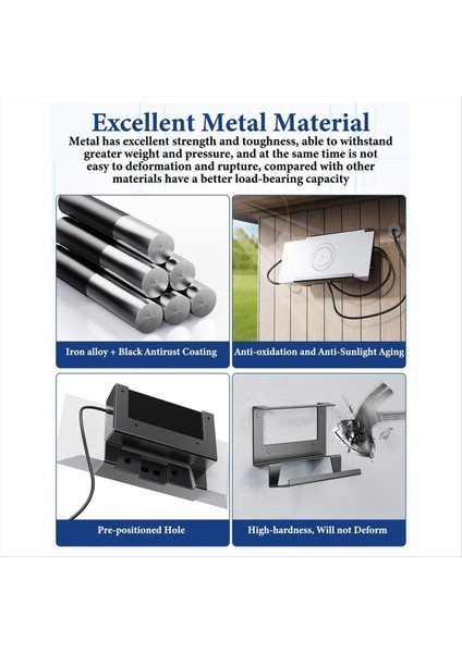 Starlink Gen 3 Yönlendirici Montajı Için Mesh Yönlendirici Gen3 ve Güç Kaynağı 2&#39 Si 1 Arada Metal Duvar Montaj Kiti Starlink Montaj Kiti Için (Yurt Dışından) indirimleri