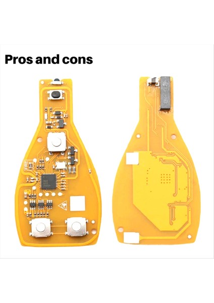 Vvdı Anahtar Pro 3/4 Düğme Mercedes Benz Bga/be/be/nec V3 2 Pcb Sürümü Akıllı 315MHZ/433MHZ (Yurt Dışından) modelleri
