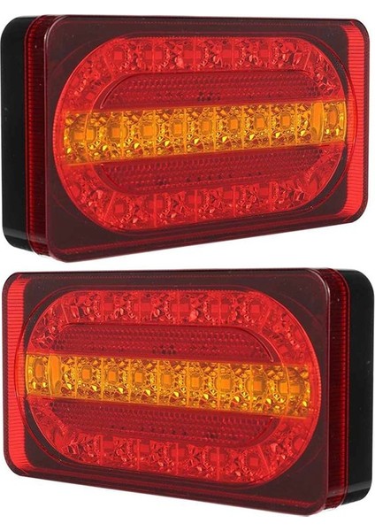 12V Araba LED Arka Lamba Fren Göstergesi Dönüş Sinyali Işıkları Su Geçirmez Arka Mola Lambası Keravans Kamyon Minibüsü Için Evrensel (Yurt Dışından) fiyatları