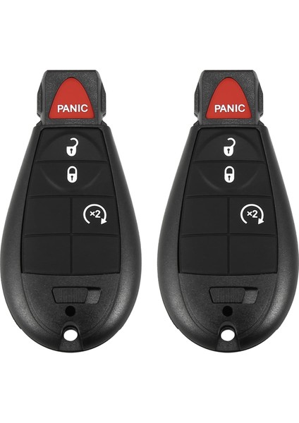 Dodge Ram Için Araba Anahtarı Fob 1500 2013-2021 2500 3500 4500 5500 2013-2018 Anahtarsız Giriş Uzaktan Kontrol GQ4-53T 4 Düğme (Yurt Dışından)