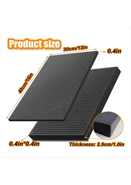 Köpük Astar - 2 Boyutlar Çekme ve Çekme Köpük Tepeli Pad Takım Kutusu Çekmeci ve Depolama Minyatür Modelleri (Yurt Dışından) modelleri