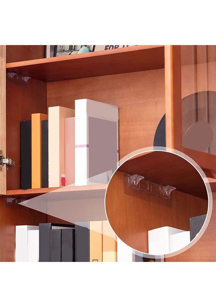 20PCS Punch Free Raf Destek Talavları Yok Matkap Yapıştırıcı Raf Braketi Kabine Rafları Raf Klipsleri Için Temiz Raf Pimleri (Yurt Dışından) indirimleri