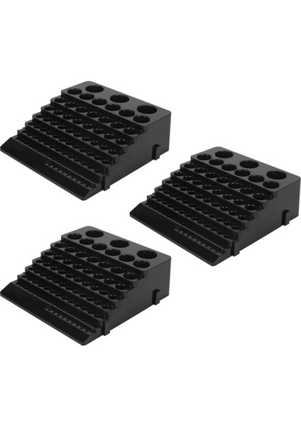 3x Matkap Bitlik Saklama Kutusu Freze Kesici Tasarruf Alan Matkap Sonu Tutucu Organizatör Kılıf Kutusu (Yurt Dışından)