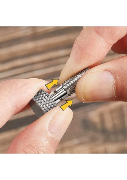 8pcs Hızlı Bırakma Pinleri Hızlı Bırakma Kilit Pimi Geri Çekilebilir Yay Pistonu M6 Lockout Kiti Havalo Alet Kutusu (Yurt Dışından) modelleri