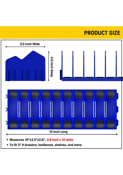 Pensier Organizatör Rafı 10 Yuvalı Pense Kesiciler Organizatör Rafı Araç Organizatörü Araç Çekmecesi Araç Kutusu Organizatör (Yurt Dışından) fiyatları