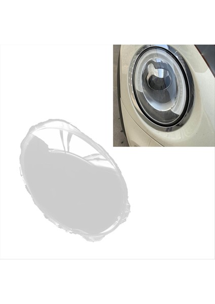 Araba Ön Far Kapağı Abajur Lambası Lamba Far Farlar Lens Kapağı Bmw Mini F56 2014-2018 Sağ (Yurt Dışından) fırsatları