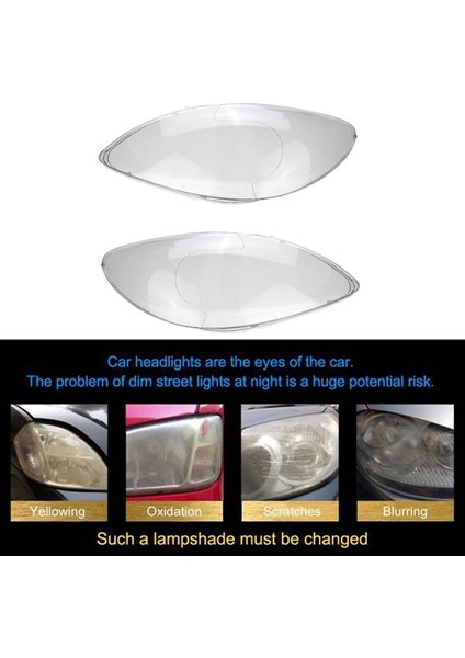 Araba Clear Far Lens Kapak Yedek Far Far Kabuk Kapağı Mercedes Benz W639 Vito Viano 2004-2010 Sağ (Yurt Dışından) modelleri