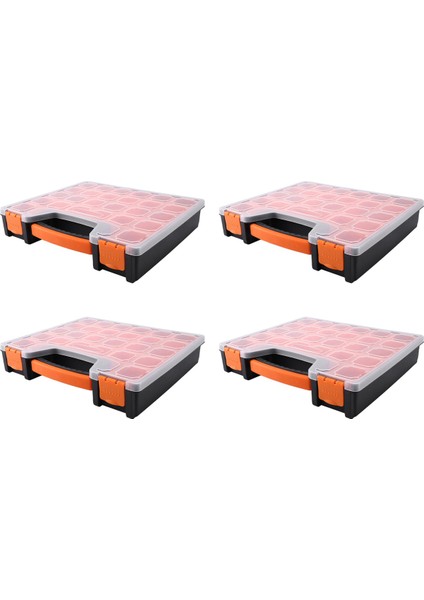 4x BF-312 Lastic Donanım Aracı Depolama Kılıfı Spanner Vida Parçaları Donanım Organizatör Kutusu (Yurt Dışından)