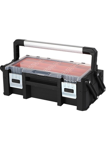 Taşınabilir Parçalar Saklama Kutusu Donanım Vidaları Aracı Kutusu Çoklu Grid Alet Organizatör Kutusu Kutusu Düzenlemesi Garaj Depolama (Yurt Dışından)