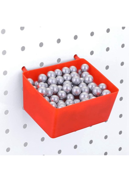 16 Adet Pegboard Kutuları Kit Pegboard Parçaları Depolama Pegboard Aksesuarları Donanım Düzenlemek Için Çalışma Tezgahı Kutuları (Kırmızı) (Yurt Dışından) modelleri