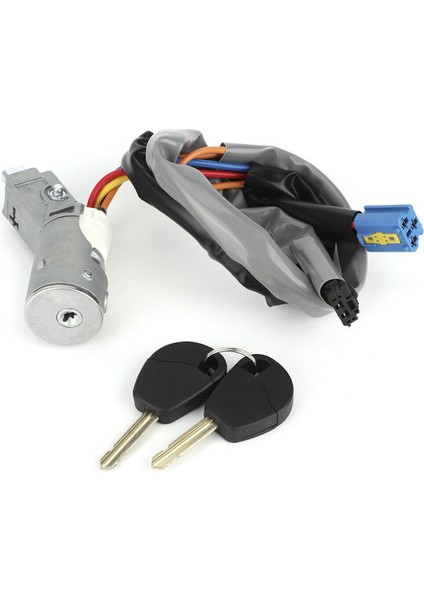 Araba Ateşleme Anahtarı Otomatik Ateşleme Kilit Başlangıç Anahtarı 2 Key ile 4162 Cf Citroen Berlingo Peugeot Ortağı Için Uyuyor (Yurt Dışından) fırsatları